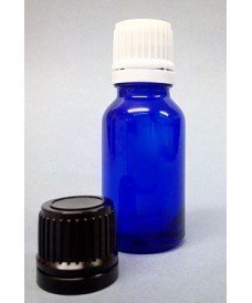 5ml Blue Glass Dropper Bottle & Tamper Evident Cap