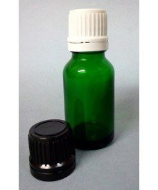 10ml Green Glass Dropper Bottle & Tamper Evident Cap