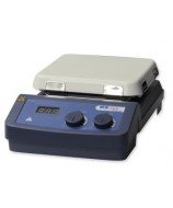 Agitador magnético digital con calefacción con volumen de agitación máxima de 20 litros. Modelo 3C de la marca RSLAB