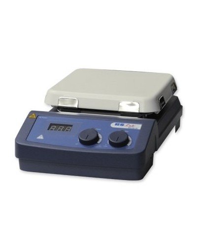 Agitador magnético digital con calefacción con volumen de agitación máxima de 20 litros. Modelo 3C de la marca RSLAB Agitador magnético digital con calefacción con volumen de agitación máxima de 20 litros. Modelo 3C de la marca RSLAB