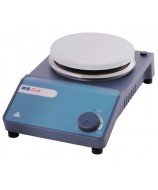 Agitador magnético analógico sin calefacción, velocidad regulable entre 0 a 1500 rpm y capacidad máxima de 20 litros