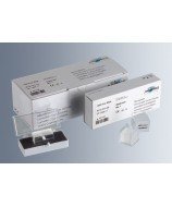 24x40 mm Microscope Glass Coverslip, with batch number and of Marienfeld Superior Germany brand.