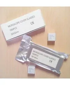 18x18mm Microscope Glass Coverslip ECO