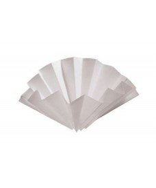 Paquete papel filtro corriente plegado 70mm