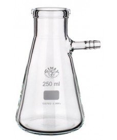 250ml Filter Flask, Conical Shape & Glass Connector