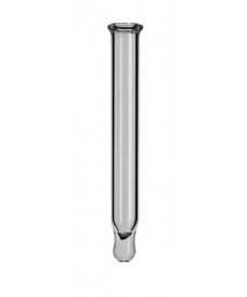Tube en verre, 110 mm de long pour couvercle compte-gouttes