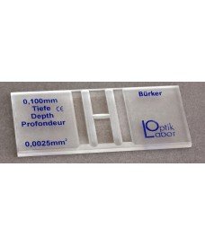 Cellules à numération Bürker sans pincette