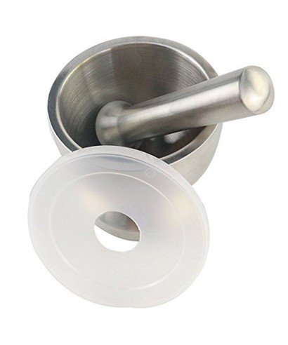 Mortier En Agate 110 Mm Pour Labo - Solide Et Précis - Avec Pilon - 2