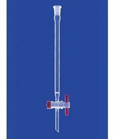 15 ml Chromatography Column, SJ Socket & Stopcock with PTFE Key
