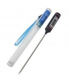 Digital thermometer stainless probe -50 °C + 300 °C