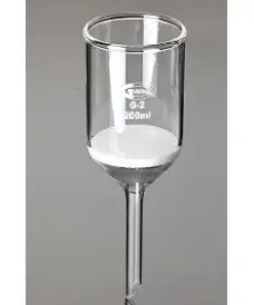 Entonnoir Buchner verre 200ml avec plaque filtrante (Sur demande et sans droit de retour)