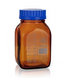 2000ml Amber Bottle ISO, GL80 cap & ring