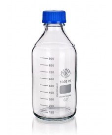 2000ml Clear Graduated Bottle ISO GL45