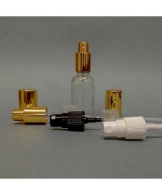 10ml Clear Glass Bottle & 18mm Atomiser Spray
