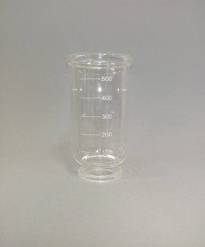 Embudo de vidrio graduado de 300 ml para filtración con membrana 47 mm