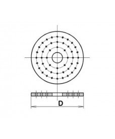 290 mm Porcelain Plate for Desiccators