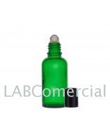10 mL Roll-On Green Glass Bottle & 18 mm Screw Cap