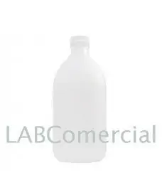 250 ml Clear Frosted Glass Bottle with Thread PP28