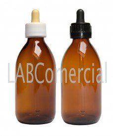 125 ml Amber Glass Dropper Bottle & PP28 Pipette Screw Cap