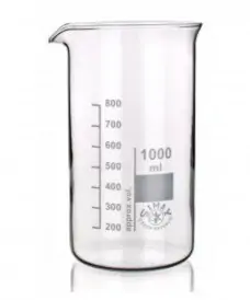 Bécher en verre de forme haute de 1 000 ml