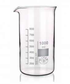 Vaso de precipitado graduado de forma alta y de 2000 ml de capacidad
