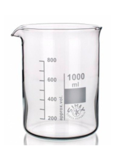 Bécher Verre Borosilicaté 100/250/500 Ml - Lot De 3 Pour Labo | Résistant Chaleur Produits Chimiques