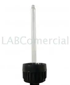 28mm White Tamper Evident Screw Cap & Glass Pipette Assembly 30ml