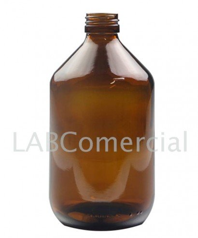 500ml Amber Veral Bottle without Cap