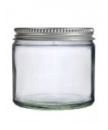 250ml Clear Glass Jar &...