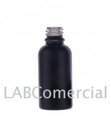 15ml Black Frosted Dropper Glass Bottle without Cap