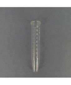 Conical graduated tube of borosilicate glass with capacity up to 10 ml for centrifuge.