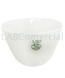 Porcelain Crucible, Low Shape 40x25mm 16ml 1/40