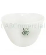 Porcelain Crucible, Low Shape 60x38mm 62ml