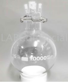 10,000ml spherical reactor flask with 5 outlets (Glassco brand)