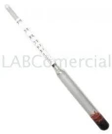 Al-Ambik® alcoholmeter 0-100 % - short alcoholmeter, ideal for
