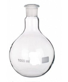 Ballon sphérique en verre borosilicaté de 10 000 ml, fond rond, col étroit et rodé 45/40