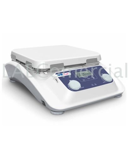 Agitador magnético digital con calefacción y sonda de temperatura RS-6C: placa de vitrocerámica, capacidad hasta 30 litros y has Agitador magnético digital con calefacción y sonda de temperatura RS-6C: placa de vitrocerámica, capacidad hasta 30 litros y has