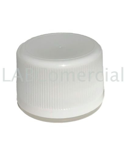 PP28 White Tamper Evident Screw Closure with PELD Seal PP28 White Tamper Evident Screw Closure with PELD Seal
