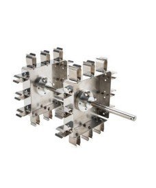 Rotisserie-type accessories for RSLAB-9 digital rotary shaker