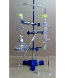 Appareil en verre pour l'extraction d'acidité volatile du vin