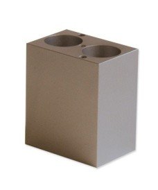 Bloque metálico para baño Mini T