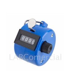 Contador manual mecánico de 4 cifras