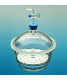 SIMAX Desiccator with Lid, Screw Knob, Stopcock and Disc