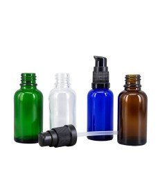 Dropper Bottle with Cream and Oil Dispenser Pump