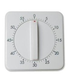 Minutero mecánico con alarma 60 min