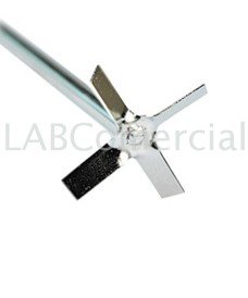Tige d’agitation pour agitateurs RSLAB13 : acier inoxydable ou PTFE