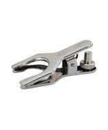 Pinza de laboratorio de acero inoxidable para juntas esmeriladas de rotula