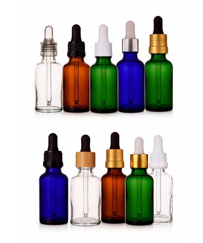 Dropper Bottle with Glass Pipette Cap