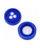 GL45 Screw Cap with Venting Holes and Tubing Ports