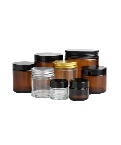 Glass Jar with Screw Cap